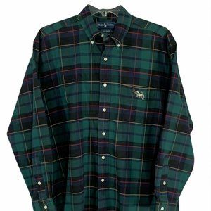 POLO RALPH LAUREN Scottie Dog Logo Shirt Navy Gree